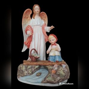 Vintage ceramica excelsis porcelain 1977 figure statue rare!